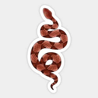 Copperhead Snake Sticker